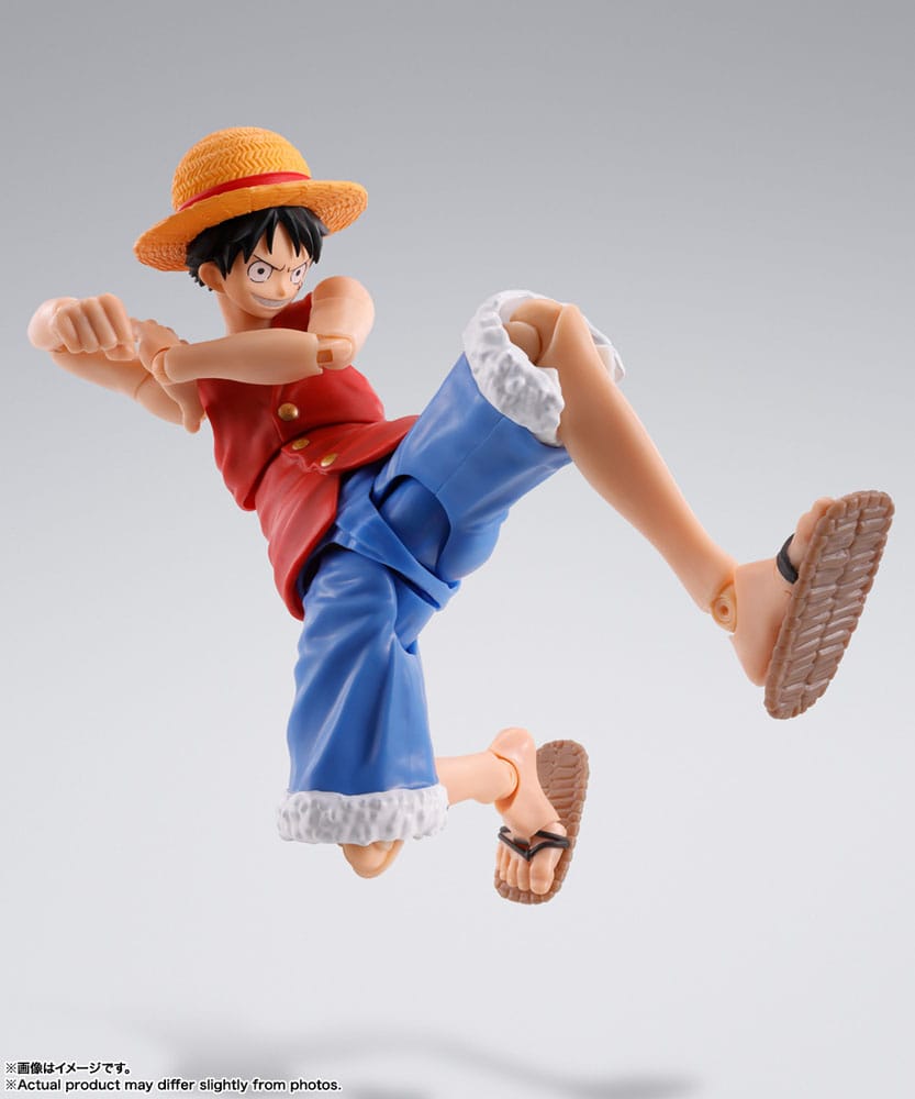 One Piece S.H. Figuarts Action Figure Monkey D. Luffy Romance Dawn 15 cm 4573102664730