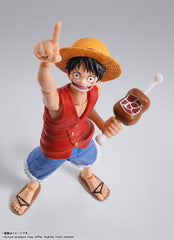 One Piece S.H. Figuarts Action Figure Monkey D. Luffy Romance Dawn 15 cm 4573102664730