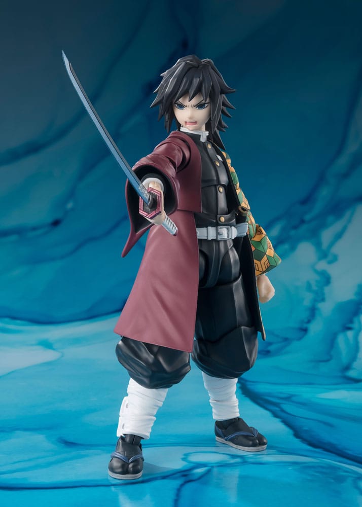 Demon Slayer: Kimetsu no Yaiba S.H. Figuarts Actionfigur Giyu Tomioka 15 cmDemon Slayer: Kimetsu no Yaiba S.H. Figuarts Action Figure Giyu Tomioka 15 cmDemon Slayer: Kimetsu no Yaiba figurine S.H. Figuarts Giyu Tomioka 15 cmDemon Slayer: Kimetsu no Yaiba  4573102664778