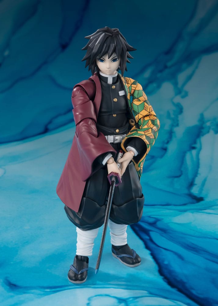 Demon Slayer: Kimetsu no Yaiba S.H. Figuarts Actionfigur Giyu Tomioka 15 cmDemon Slayer: Kimetsu no Yaiba S.H. Figuarts Action Figure Giyu Tomioka 15 cmDemon Slayer: Kimetsu no Yaiba figurine S.H. Figuarts Giyu Tomioka 15 cmDemon Slayer: Kimetsu no Yaiba  4573102664778