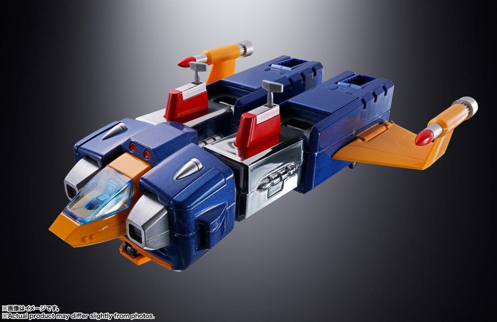 Super Electromagnetic Machine Voltes V Soul of Chogokin Diecast Action Figure GX-31SP Chodenji Machine Voltes V Chogokin 50th Ver. 25 cm 4573102664853