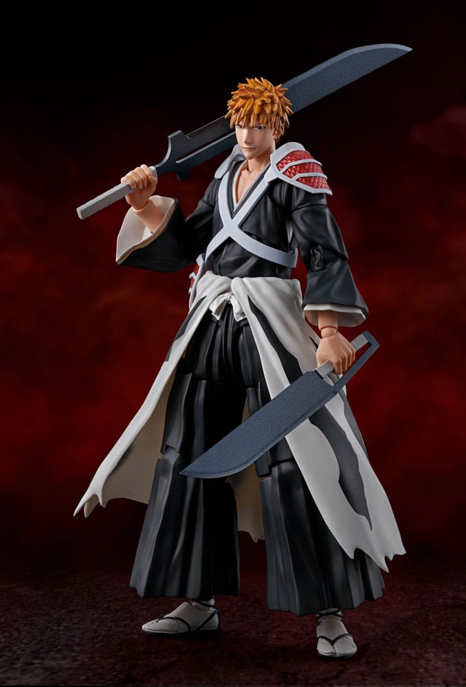 Bleach: Thousand-Year Blood War S.H. Figuarts Action Figure Ichigo Kurosaki Dual Zangetsu 16 cm 4573102668165