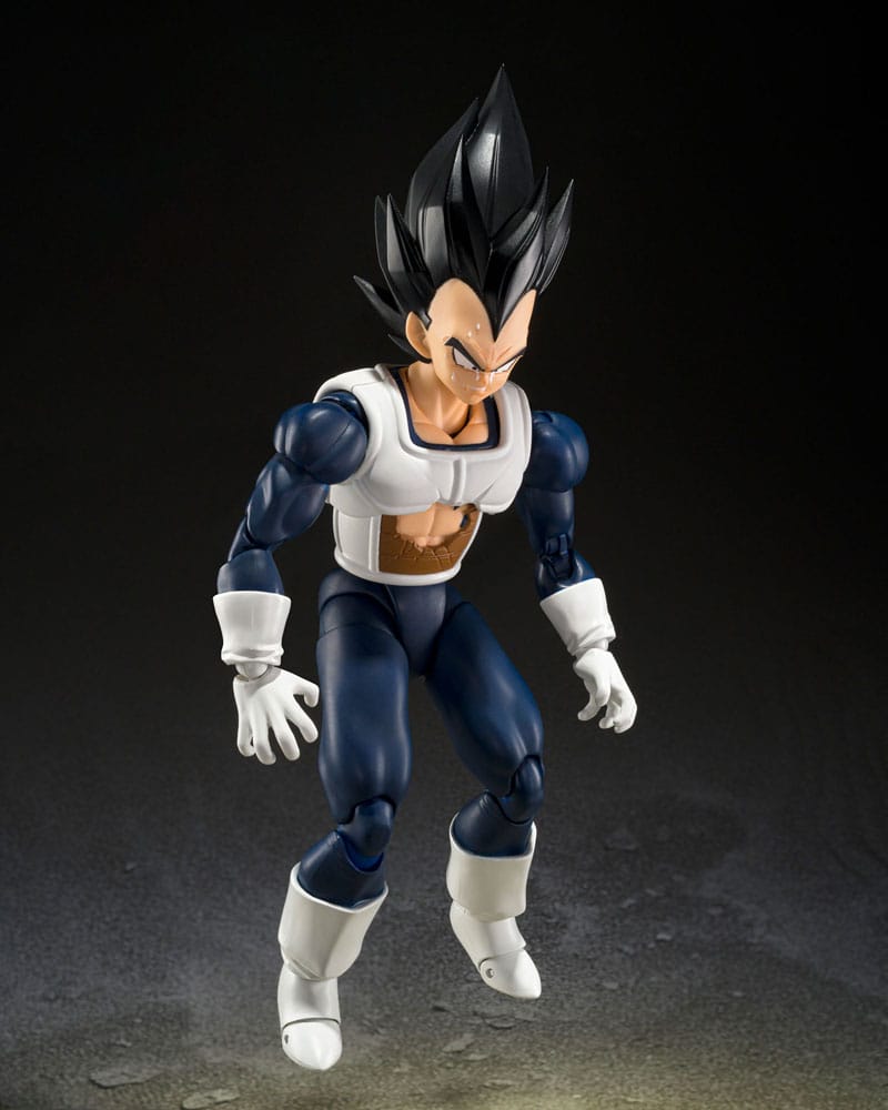 Dragon Ball S.H. Figuarts Action Figure Vegeta Old Battle Clothes 14 cm 4573102668950