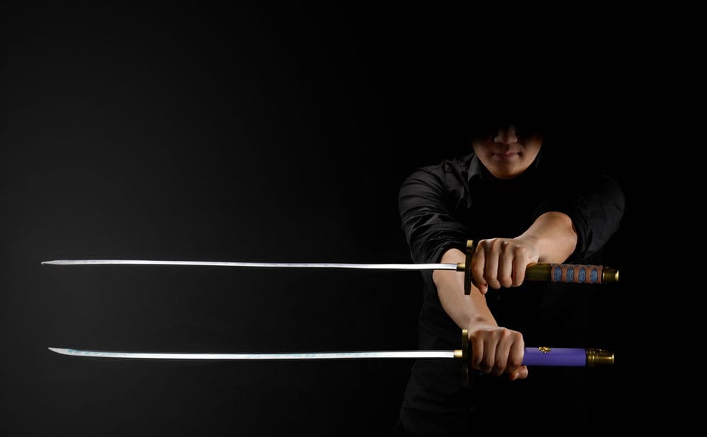 One Piece Proplica Replicas 1/1 Roronoa Zoro Three Sword Style Swords Set 95 cm 4573102668981
