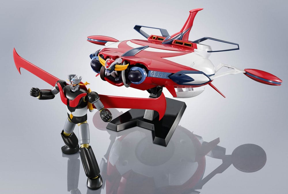 Grendizer U Robot Spirits Action Figures Spazer Side Super 15 cm 4573102675187
