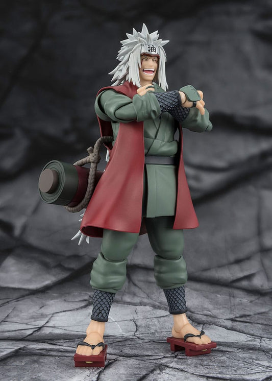 Naruto S.H.Figuarts Action Figure Jiraiya Hidden Leaf Heroic Master Sage (Sage Mode Set) 17 cm 4573102675545