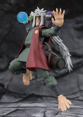 Naruto S.H.Figuarts Action Figure Jiraiya Hidden Leaf Heroic Master Sage (Sage Mode Set) 17 cm 4573102675545