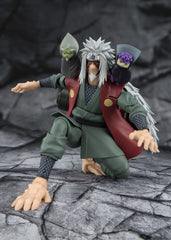 Naruto S.H.Figuarts Action Figure Jiraiya Hidden Leaf Heroic Master Sage (Sage Mode Set) 17 cm 4573102675545
