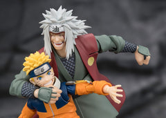 Naruto S.H.Figuarts Action Figure Jiraiya Hidden Leaf Heroic Master Sage (Sage Mode Set) 17 cm 4573102675545