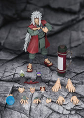 Naruto S.H.Figuarts Action Figure Jiraiya Hidden Leaf Heroic Master Sage (Sage Mode Set) 17 cm 4573102675545
