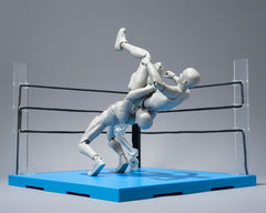 Tamashii Stage Action Figure Accessory Act Ring Corner & Folding Chair Set Neutral Ver. 4573102675668