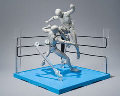Tamashii Stage Action Figure Accessory Act Ring Corner & Folding Chair Set Neutral Ver. 4573102675668