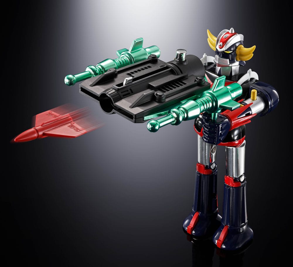 UFO Robo Grendizer Chogokin Actionfigur Deluxe Grendizer & UFO Spazer 14 cmUFO Robo Grendizer Chogokin Action Figure Deluxe Grendizer & UFO Spazer 14 cmUFO Robo Grendizer figurine Chogokin Deluxe Grendizer & UFO Spazer 14 cmUFO Robo Grendizer Figura Chogo 4573102675880