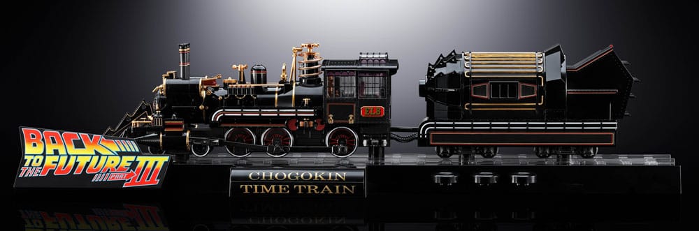 Back To The Future Chogokin Action Figure Time Train 52 cm   4573102675897