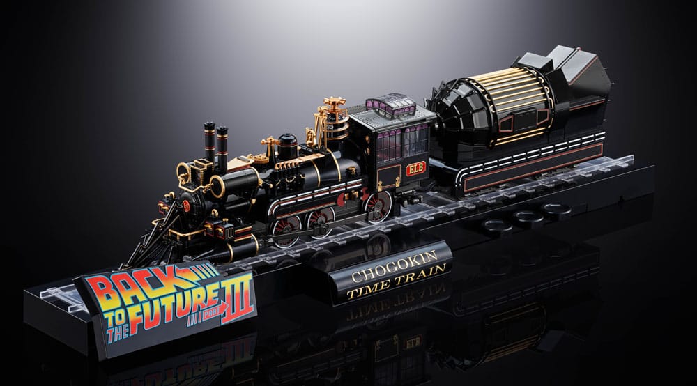 Back To The Future Chogokin Action Figure Time Train 52 cm   4573102675897