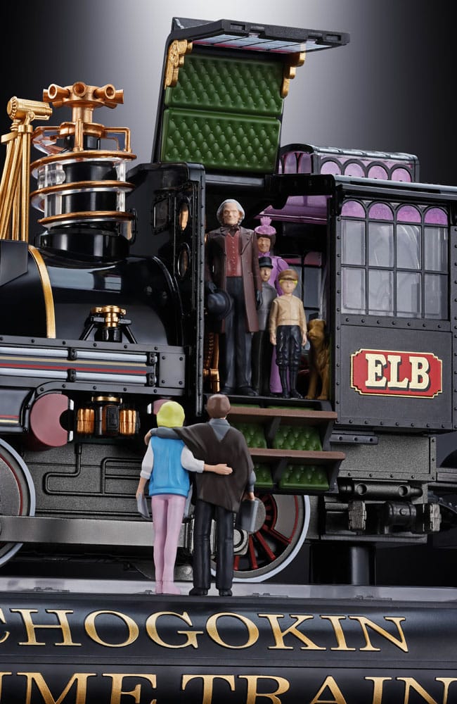 Back To The Future Chogokin Action Figure Time Train 52 cm   4573102675897