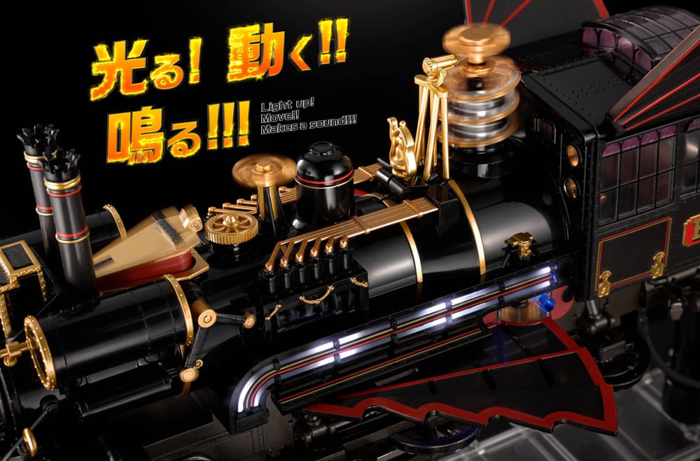 Back To The Future Chogokin Action Figure Time Train 52 cm   4573102675897