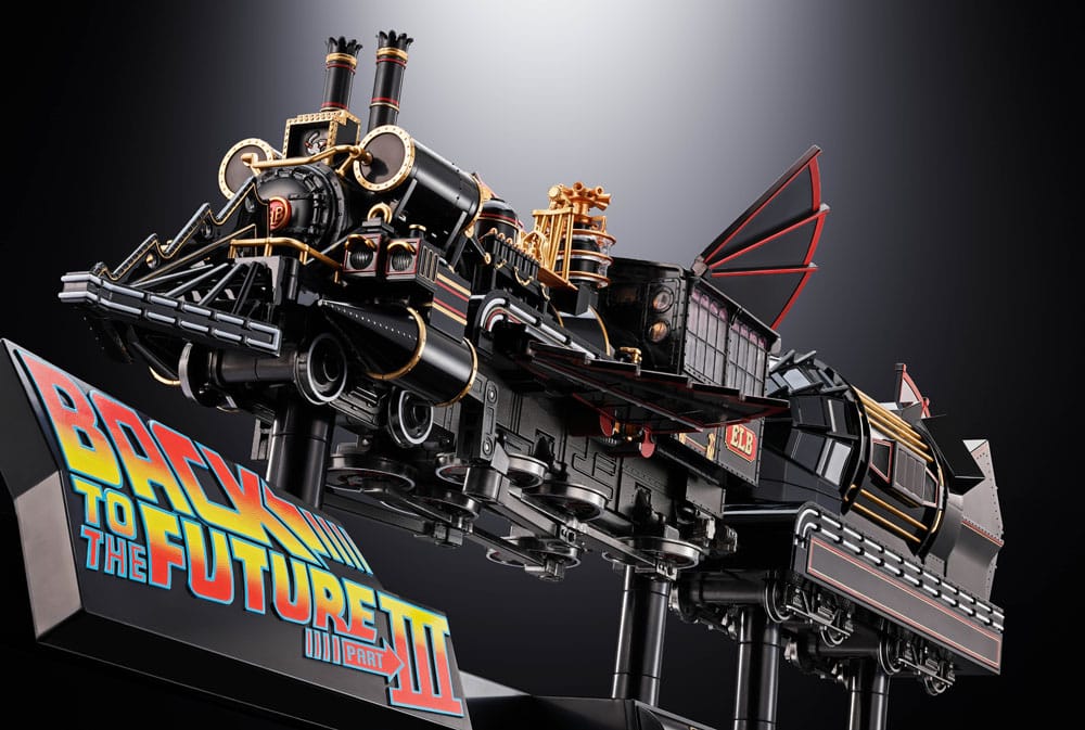 Back To The Future Chogokin Action Figure Time Train 52 cm   4573102675897
