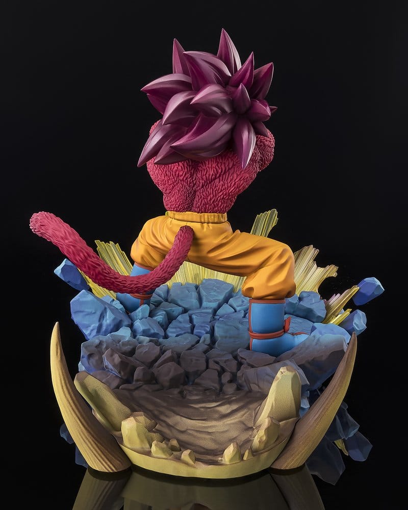 Dragon Ball Daima FiguartsZERO Extra Battle PVC Statue Marshall Super Saiyan 4 Son Goku Daima  4573102675996
