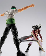 One Piece S.H.Figuarts Action Figure Dracule Mihawk Hawkeye 17 cm       4573102676160