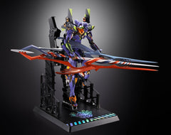 Neon Genesis Evangelion Metal Build Action Figure Eva Test Type-01 30th with the Spear of Gaius 22 cm 4573102676337