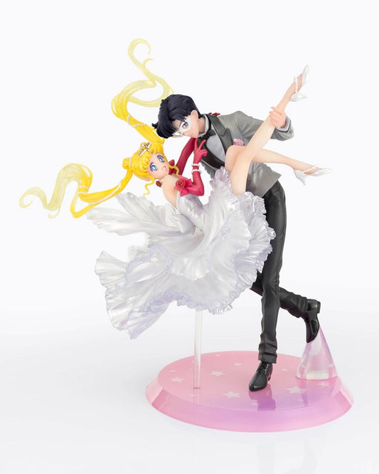 Sailor Moon FiguartsZERO Chouette PVC Statue Usagi & Tuxedo Mask Moonlight Glow Edition 24 cm 4573102686558