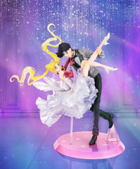 Sailor Moon FiguartsZERO Chouette PVC Statue Usagi & Tuxedo Mask Moonlight Glow Edition 24 cm 4573102686558