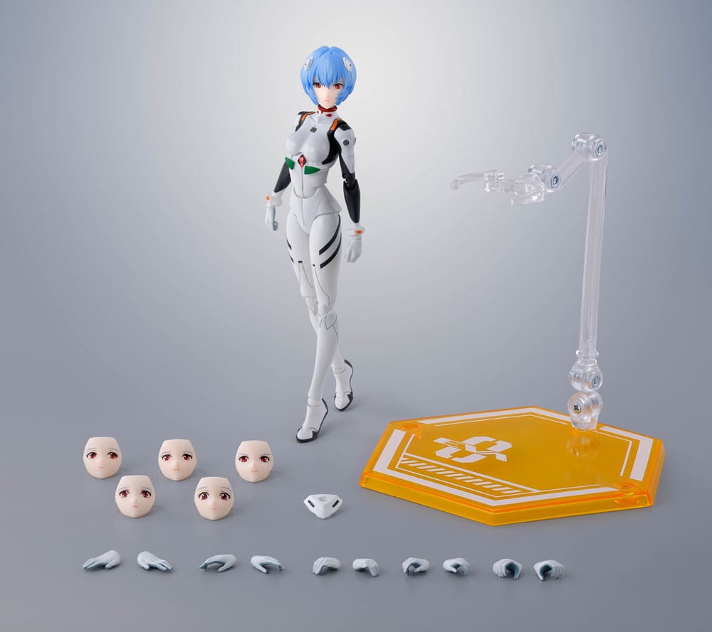 Neon Genesis Evangelion S.H.Figuarts Action Figure Rei Ayanami 14 cm       4573102687265