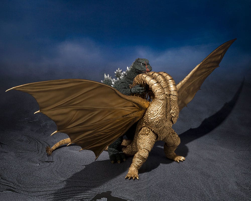 Godzilla S.H. Monster Arts Action Figure King Ghidora (1972) 25 cm  4573102687340