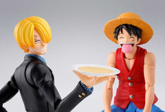 One Piece S.H.Figuarts Action Figure Sanji Romance Dawn Ver. 15 cm       4573102687449
