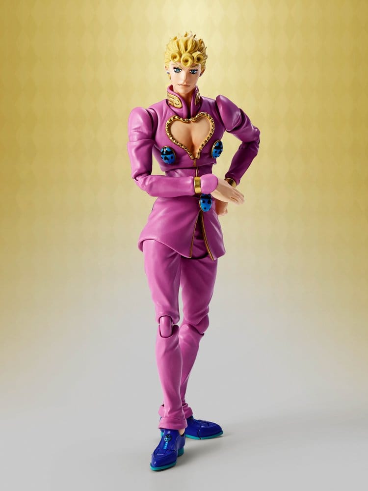 JoJo's Bizarre Adventure: Golden Wind S.H.Figuarts Actionfigur Giorno Giovanna 16 cmJoJo's Bizarre Adventure: Golden Wind S.H.Figuarts Action Figure Giorno Giovanna 16 cmJoJo's Bizarre Adventure: Golden Wind figurine S.H.Figuarts Giorno Giovanna 16 cmJoJo 4573102688194