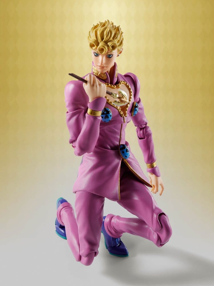 JoJo's Bizarre Adventure: Golden Wind S.H.Figuarts Actionfigur Giorno Giovanna 16 cmJoJo's Bizarre Adventure: Golden Wind S.H.Figuarts Action Figure Giorno Giovanna 16 cmJoJo's Bizarre Adventure: Golden Wind figurine S.H.Figuarts Giorno Giovanna 16 cmJoJo 4573102688194