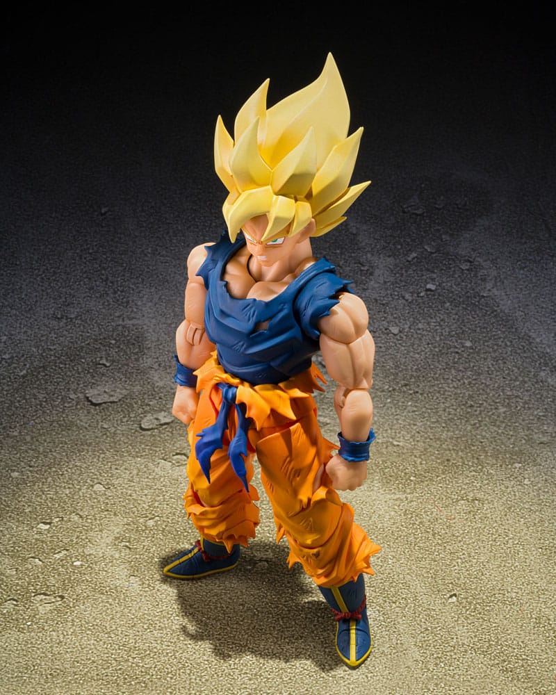 Dragon Ball Z S.H.Figuarts Action Figure Super Saiyan Son Goku (Fighter of Rage) 14 cm        4573102692900