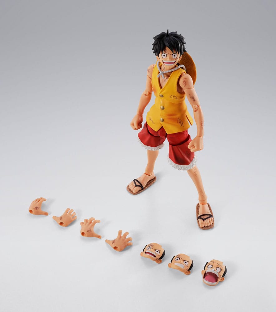 One Piece S.H.Figuarts Action Figure Monkey D. Luffy Marineford 15 cm 4573102692979