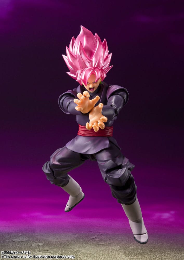 Dragon Ball Super S.H. Figuarts Action Figure Goku Black - Super Saiyan Rose Reissue 14 cm 4573102693150