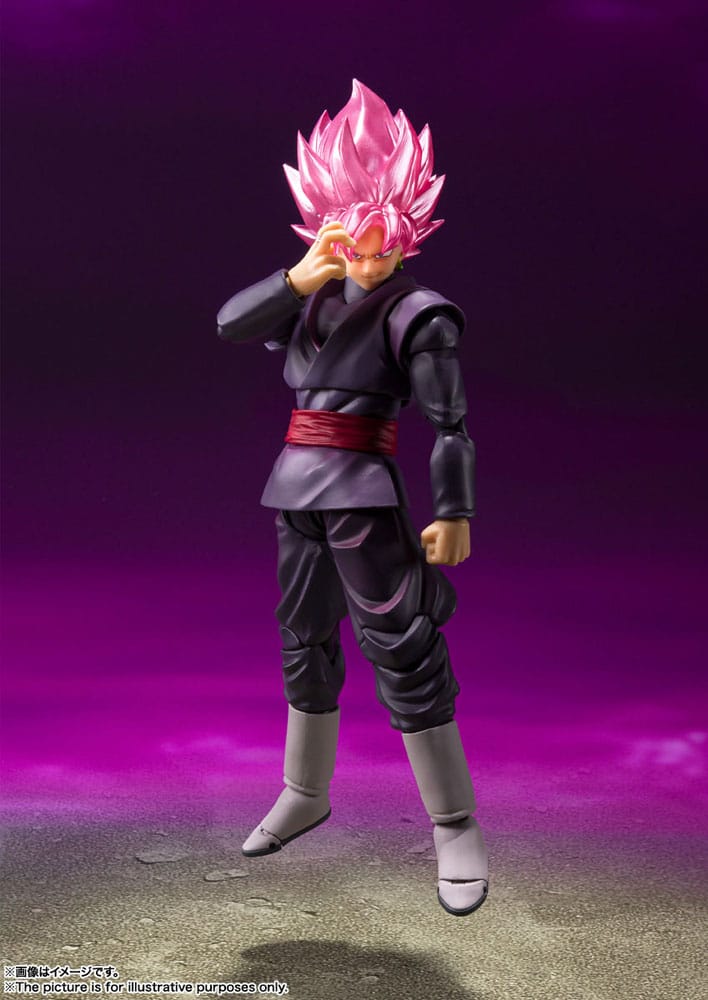 Dragon Ball Super S.H. Figuarts Action Figure Goku Black - Super Saiyan Rose Reissue 14 cm 4573102693150