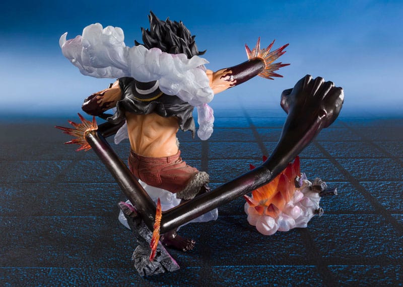 One Piece Figuarts ZERO Extra Battle PVC Statue Monkey D. Luffy Gear 4 Snake Man King Cobra 21 cm 4573102693273