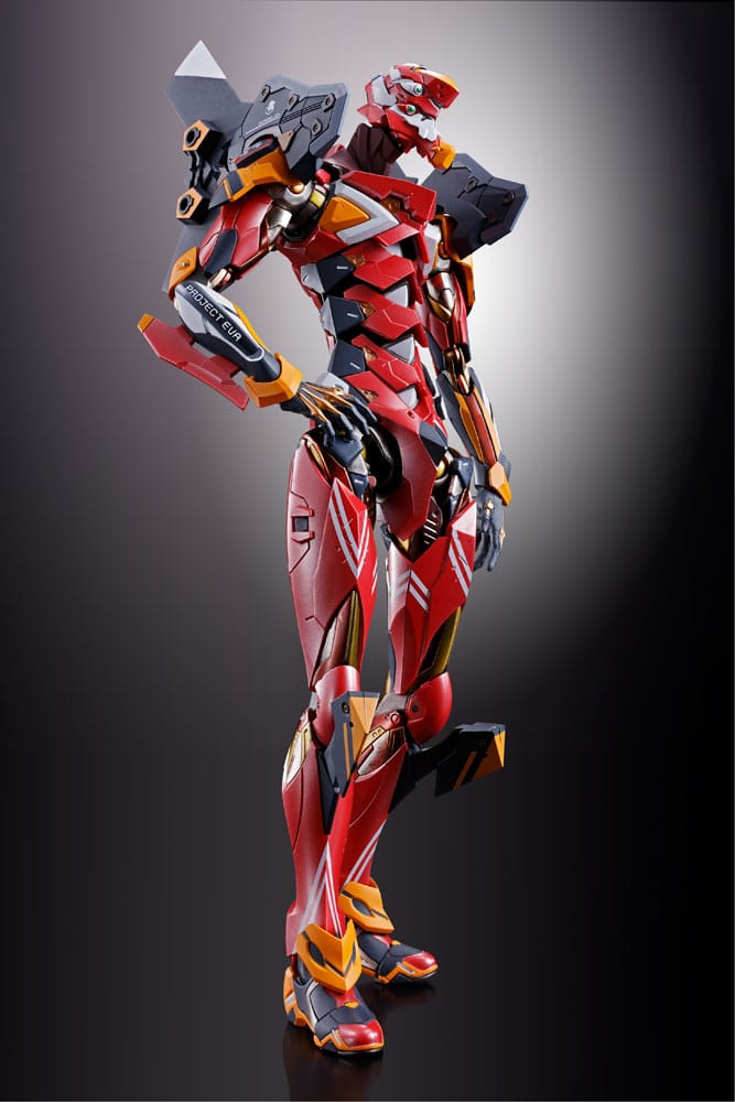 Neon Genesis Evangelion Metal Build Action Figure Eva Production Model-02 30th with the Spear of Cassius 22 cm 4573102693358