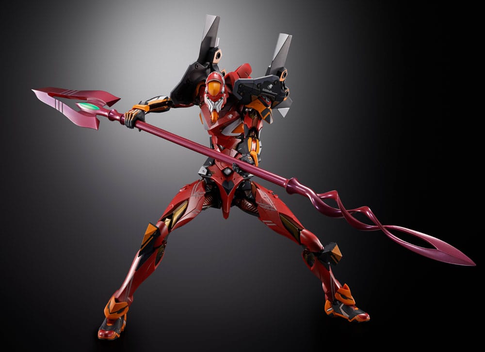 Neon Genesis Evangelion Metal Build Action Figure Eva Production Model-02 30th with the Spear of Cassius 22 cm 4573102693358