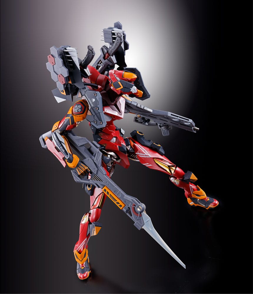 Neon Genesis Evangelion Metal Build Action Figure Eva Production Model-02 30th with the Spear of Cassius 22 cm 4573102693358