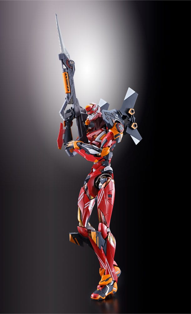 Neon Genesis Evangelion Metal Build Action Figure Eva Production Model-02 30th with the Spear of Cassius 22 cm 4573102693358