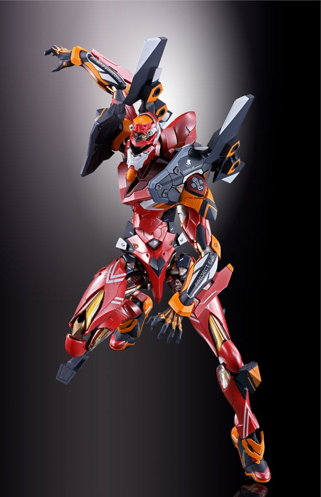 Neon Genesis Evangelion Metal Build Action Figure Eva Production Model-02 30th with the Spear of Cassius 22 cm 4573102693358