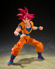 Dragon Ball Super S.H.Figuarts Action Figure Super Saiyan God Son Guko (God Aura) 15 cm        4573102697844