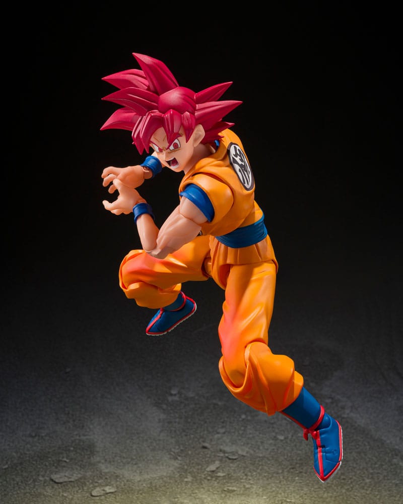 Dragon Ball Super S.H.Figuarts Action Figure Super Saiyan God Son Guko (God Aura) 15 cm        4573102697844