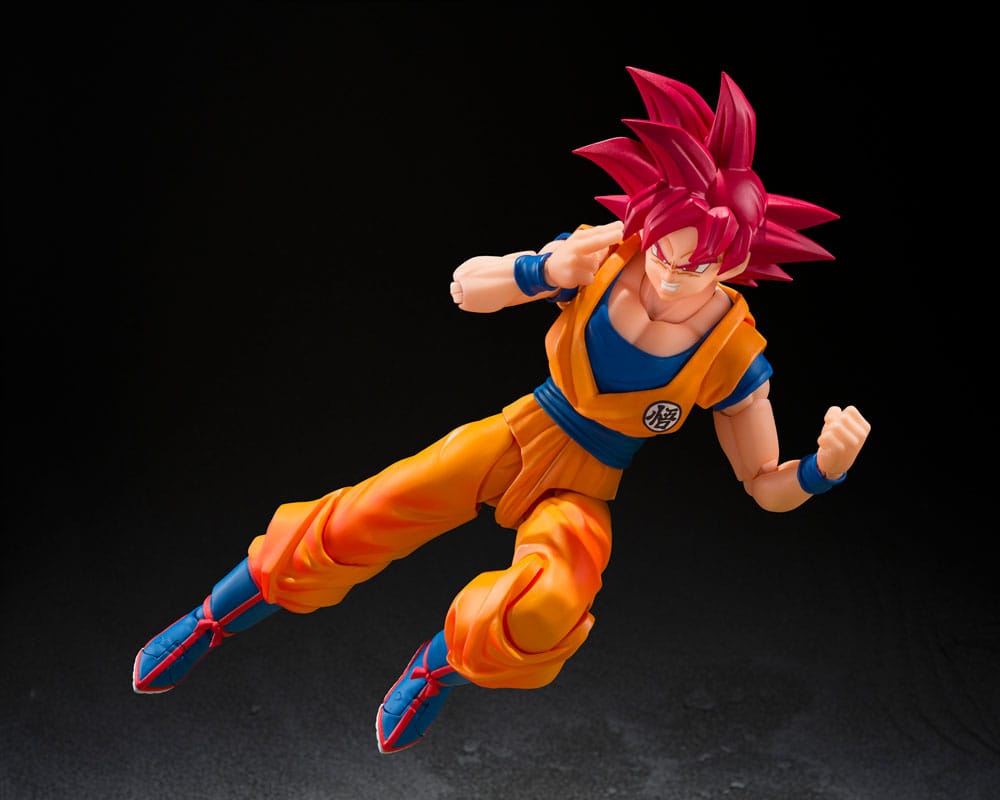 Dragon Ball Super S.H.Figuarts Action Figure Super Saiyan God Son Guko (God Aura) 15 cm        4573102697844