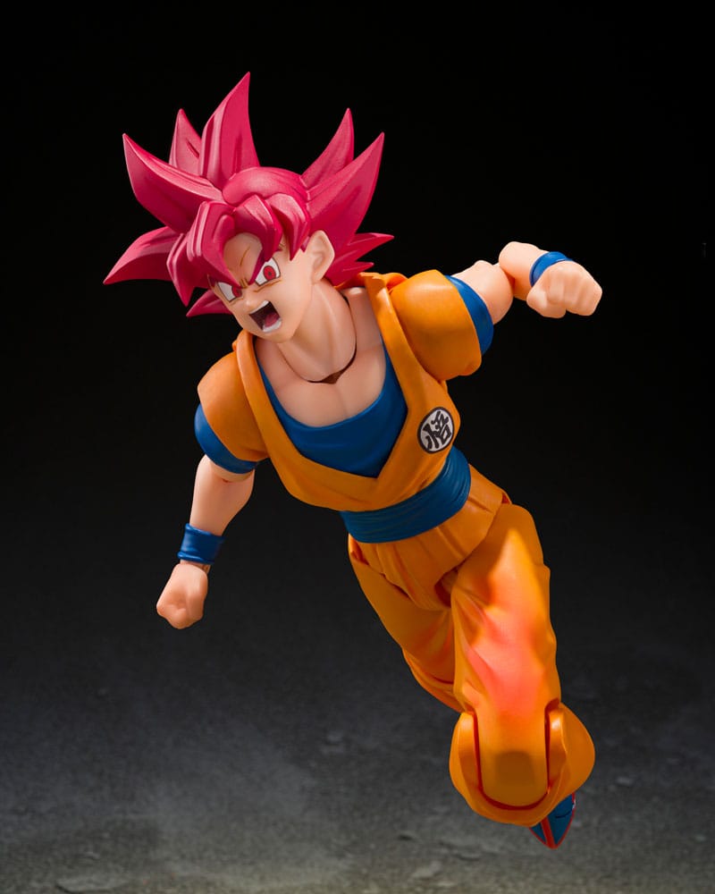 Dragon Ball Super S.H.Figuarts Action Figure Super Saiyan God Son Guko (God Aura) 15 cm        4573102697844