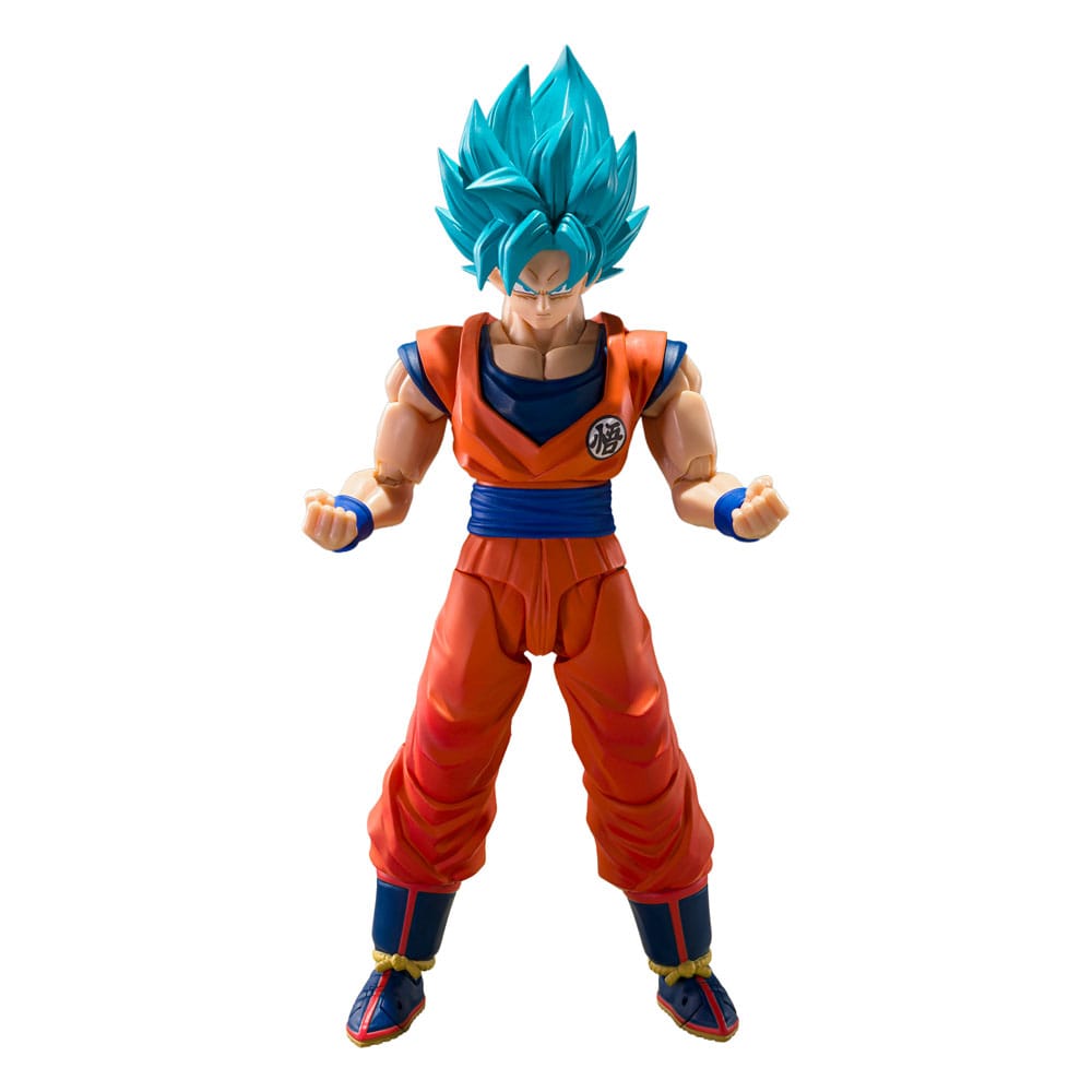 Dragon Ball Super S.H.Figuarts Action Figure Super Saiyan God Super Son Guko (Blue power transcending Limits) 15 cm        4573102697851