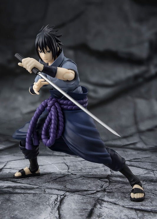 Naruto S.H.Figuarts Action Figure Sasuke Uchiha Solitary Shinobi 15 cm          4573102697912