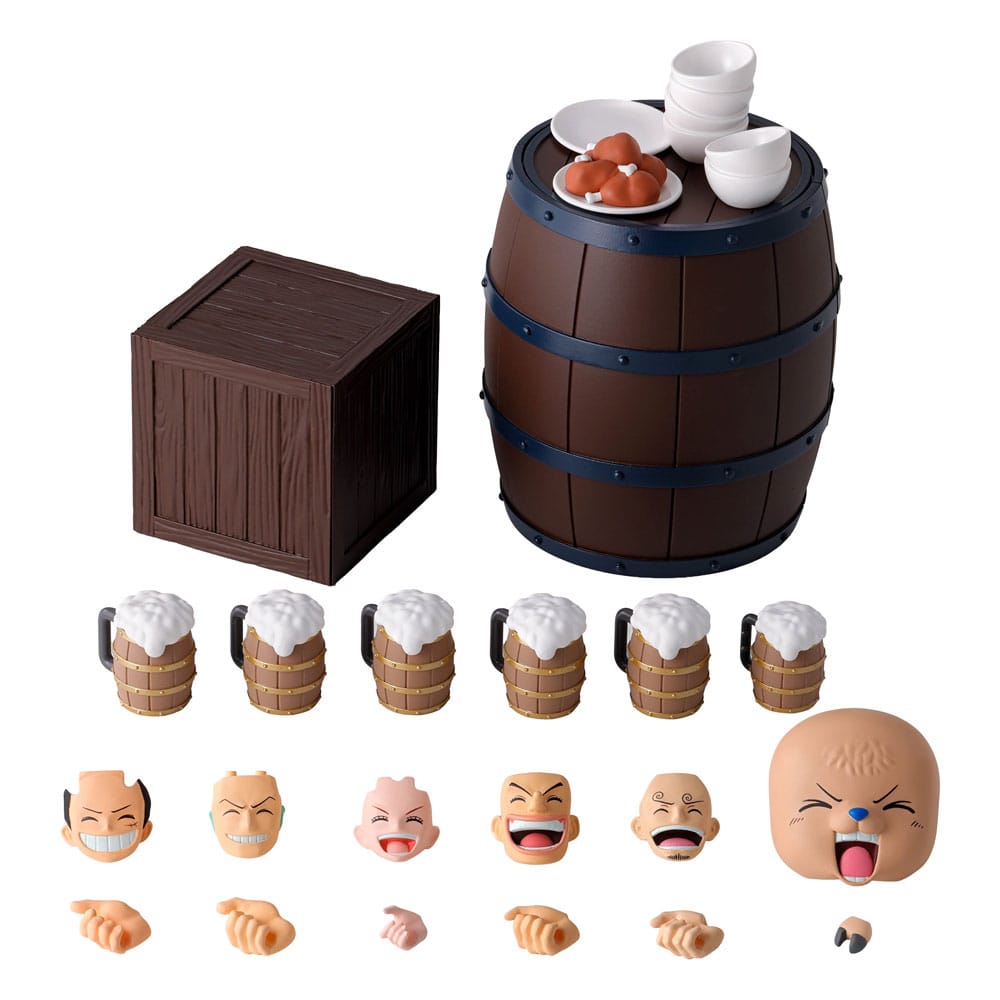 One Piece S.H. Figuarts Accessory Set The Straw Hat Crew Party Set 4573102698018