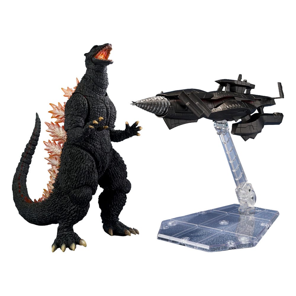 Godzilla: Final Wars S.H.MonsterArts Action Figure Godzilla Heat Ray Ver. vs. New Gotengo 16 cm 4573102698124